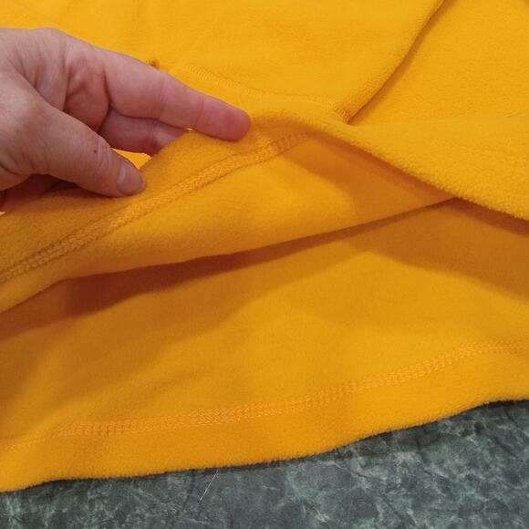 Helly Hansen Mens Yellow Size Large Polartec Fleece Pullover 1/4 Zip New Outdoor - Picture 7 of 12